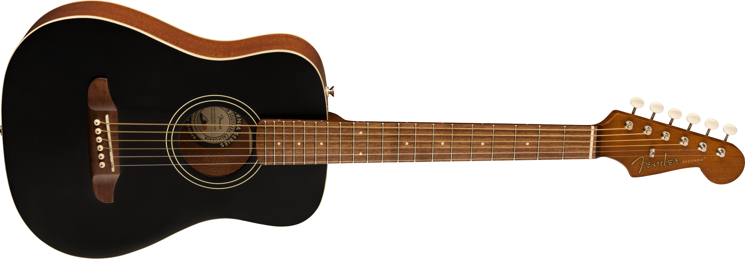 DE Redondo Mini with Bag, Walnut Fingerboard, Black Top追加画像 DE Redondo Mini with Bag, Walnut Fingerboard, Black Top追加画像