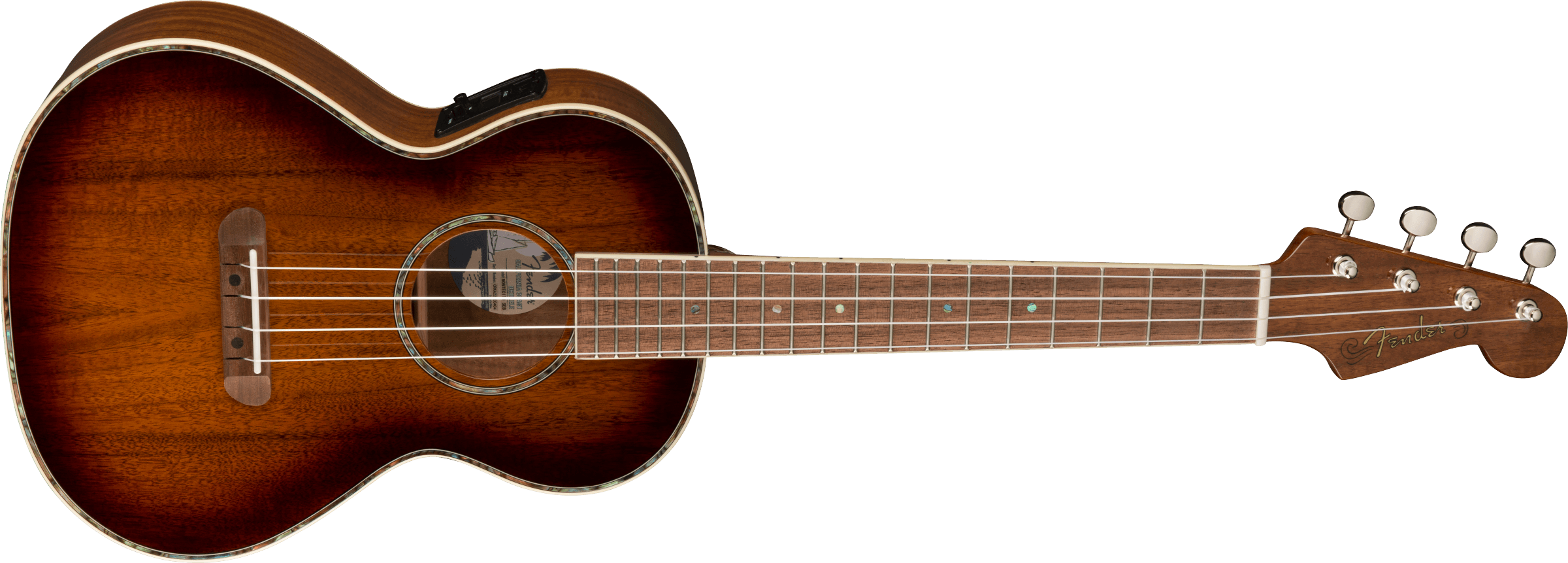 Montecito Tenor Ukulele, Walnut Fingerboard, Shaded Edge Burst追加画像 Montecito Tenor Ukulele, Walnut Fingerboard, Shaded Edge Burst追加画像