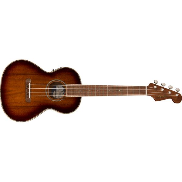 Fender-テナーウクレレMontecito Tenor Ukulele, Walnut Fingerboard, Shaded Edge Burst