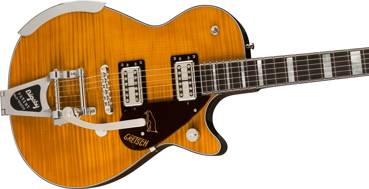 G6134TFM-NH Nigel Hendroff Signature Penguin™, Ebony Fingerboard, Amber Flame (Japan Market Only)追加画像 G6134TFM-NH Nigel Hendroff Signature Penguin™, Ebony Fingerboard, Amber Flame (Japan Market Only)追加画像