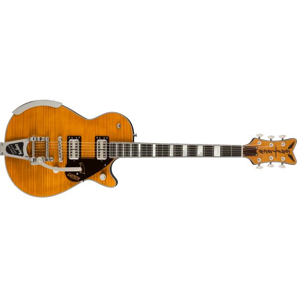 GRETSCH-エレキギターG6134TFM-NH Nigel Hendroff Signature Penguin™, Ebony Fingerboard, Amber Flame (Japan Market Only)