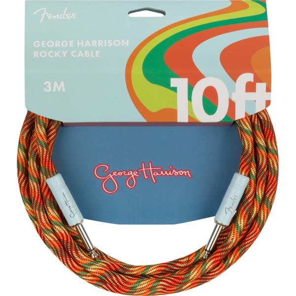 Fender-楽器用ケーブルGeorge Harrison Rocky Instrument Cable, 10'
