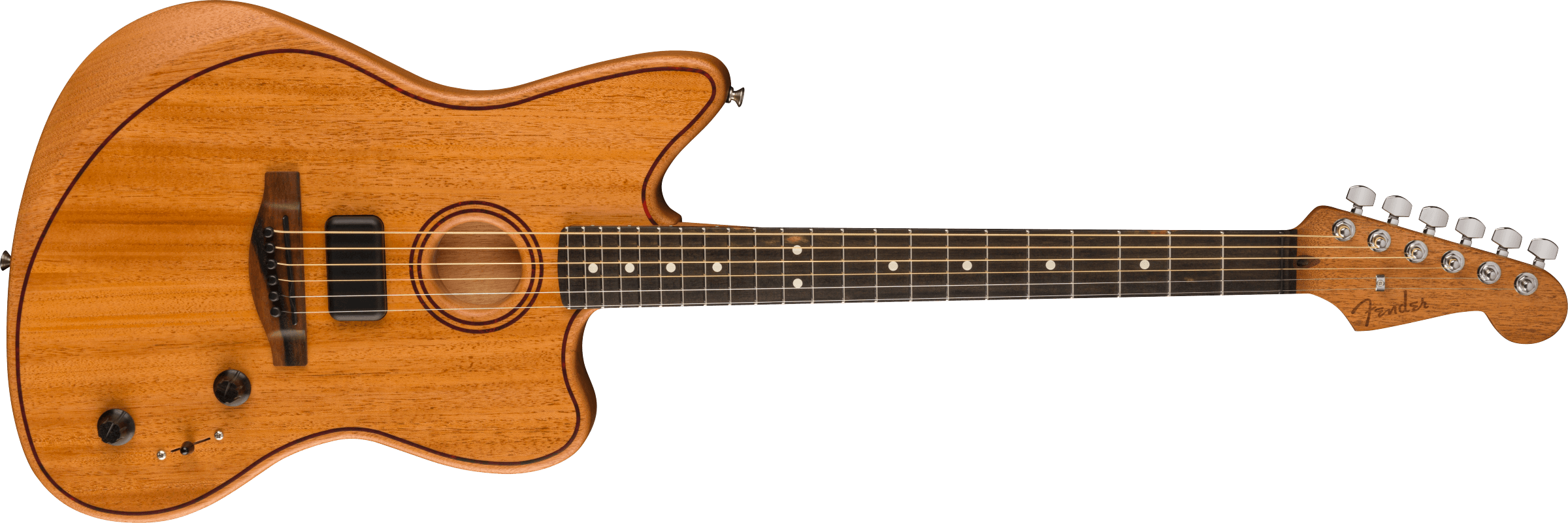 American Acoustasonic® Jazzmaster® All-Mahogany, Ebony Fingerboard, Natural追加画像 American Acoustasonic® Jazzmaster® All-Mahogany, Ebony Fingerboard, Natural追加画像