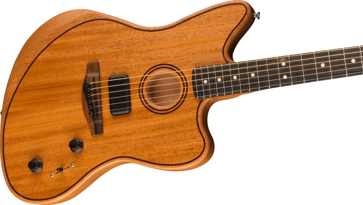American Acoustasonic® Jazzmaster® All-Mahogany, Ebony Fingerboard, Natural追加画像 American Acoustasonic® Jazzmaster® All-Mahogany, Ebony Fingerboard, Natural追加画像