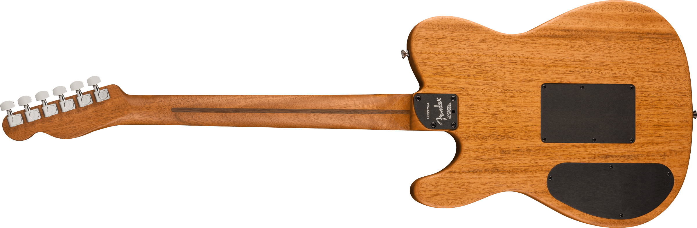 American Acoustasonic® Telecaster® All-Mahogany, Ebony Fingerboard, Bourbon Burst追加画像 American Acoustasonic® Telecaster® All-Mahogany, Ebony Fingerboard, Bourbon Burst追加画像