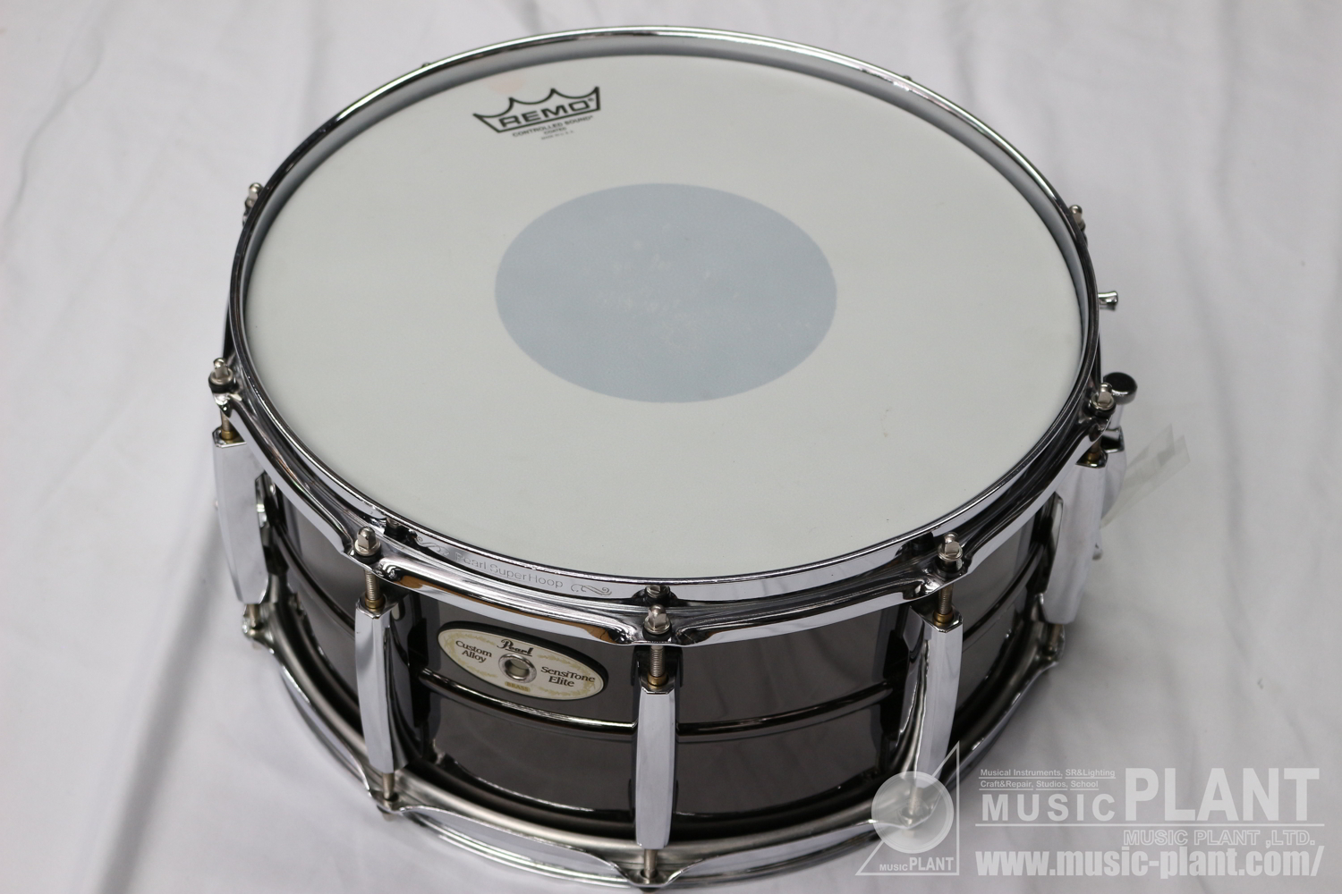 Pearl スネアドラムSensiTone Elite Custom Alloy Brass 14×6.5