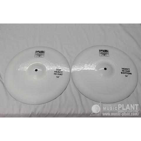 PAiSTe-ハイハットシンバル2002 Heavy Hi-Hat White Coat Set 14inch