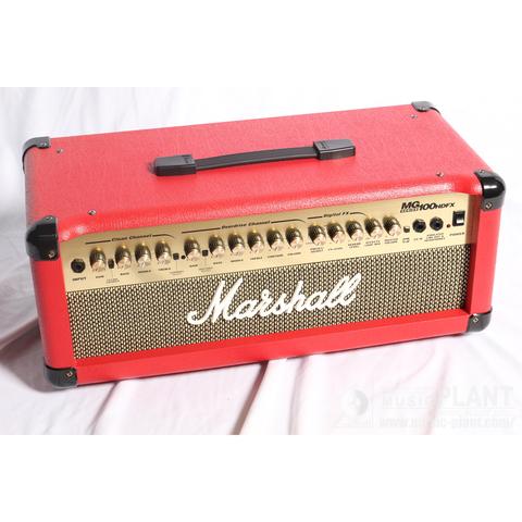 Marshall-ギターアンプヘッドMG100HDFX RED