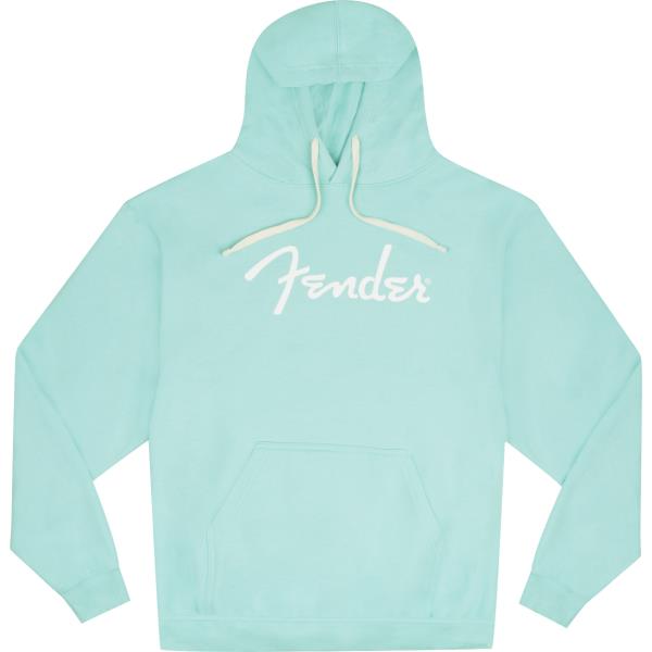 Fender® Spaghetti Logo Hoodie, Daphne Blue, Sサムネイル