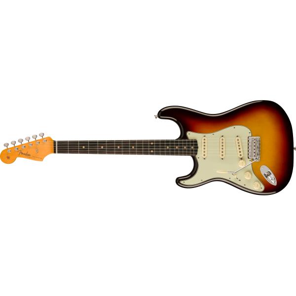 Fender-ストラトキャスターAmerican Vintage II 1961 Stratocaster® Left-Hand, Rosewood Fingerboard, 3-Color Sunburst