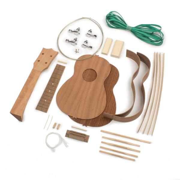 STEWMAC-ウクレレ製作キット
SOPRANO UKULELE KIT (DVD付き)【OUTLET】