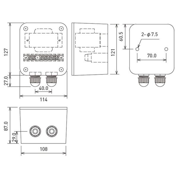 JBL PROFESSIONAL-トランスMTC-CBT-70T-WH