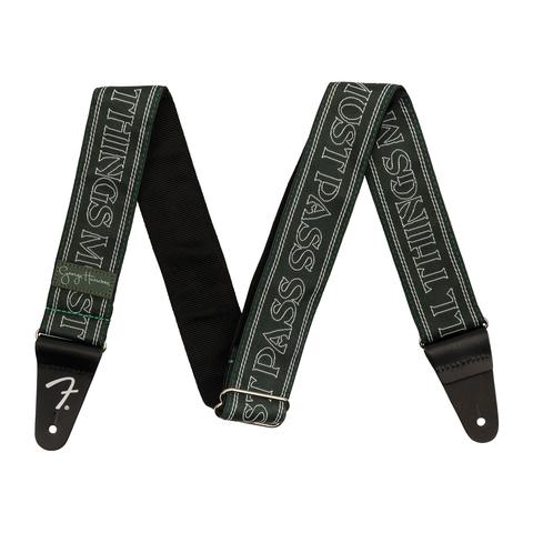 Fender-ギターストラップGeorge Harrison All Things Must Pass Logo Strap Green