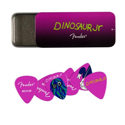 Fender-ピックセットJ Mascis Dinosaur Jr Pick Tin, Medium, Set of 6