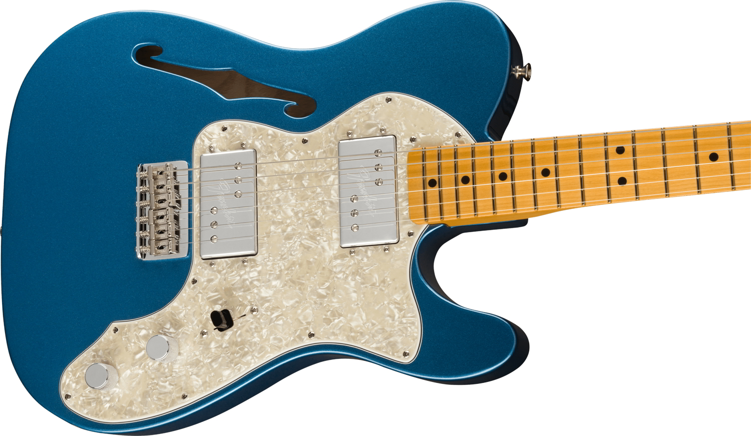 American Vintage II 1972 Telecaster® Thinline, Maple Fingerboard, Lake Placid Blue追加画像 American Vintage II 1972 Telecaster® Thinline, Maple Fingerboard, Lake Placid Blue追加画像