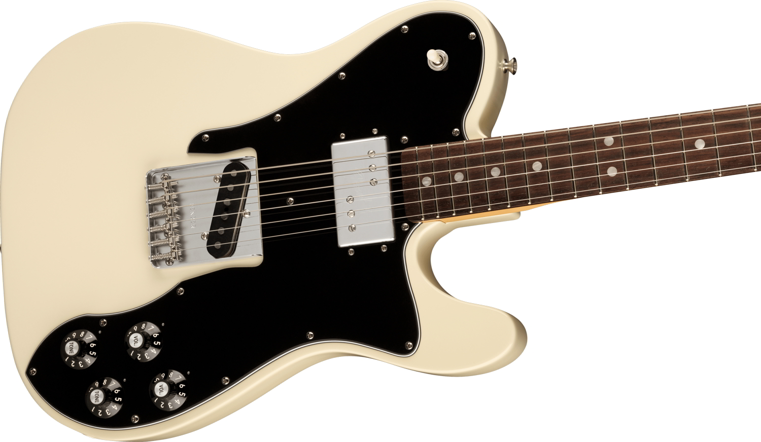 American Vintage II 1977 Telecaster® Custom, Rosewood Fingerboard, Olympic White追加画像 American Vintage II 1977 Telecaster® Custom, Rosewood Fingerboard, Olympic White追加画像