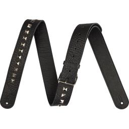 Jackson-ストラップJackson® Metal Stud Leather Strap, Black, 2.5"