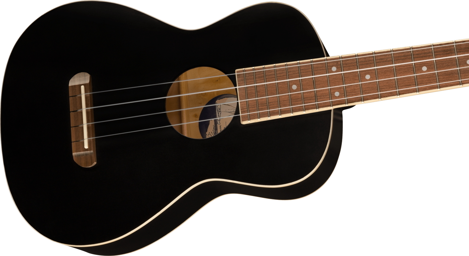 Avalon Tenor Ukulele, Walnut Fingerboard, Black追加画像 Avalon Tenor Ukulele, Walnut Fingerboard, Black追加画像