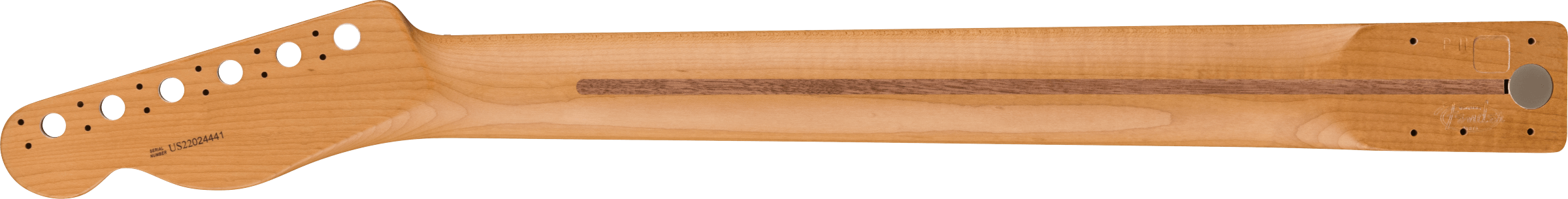 American Pro II Tele Neck, 22 Narrow Tall Frets, 9.5", Roasted Maple追加画像 American Pro II Tele Neck, 22 Narrow Tall Frets, 9.5", Roasted Maple追加画像