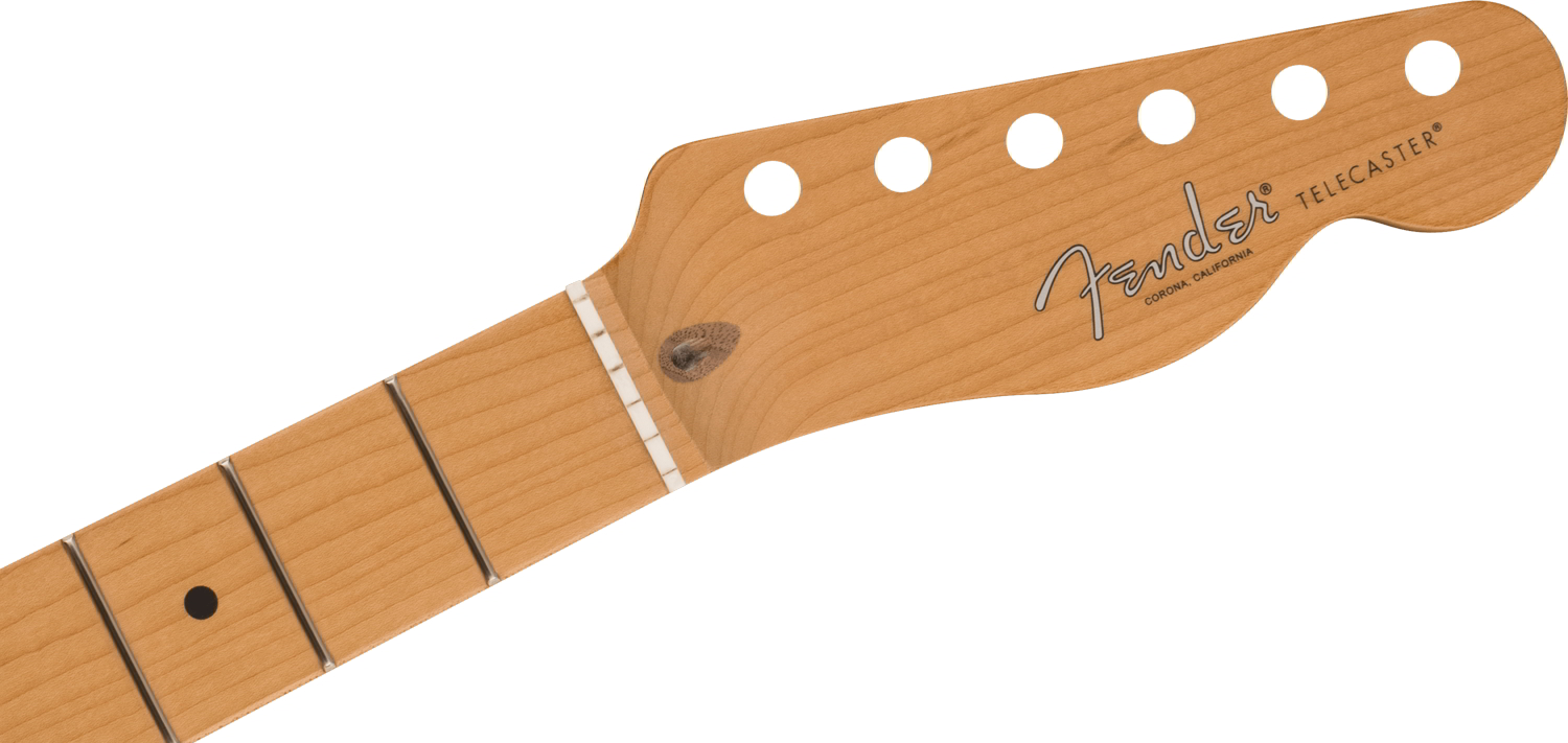American Pro II Tele Neck, 22 Narrow Tall Frets, 9.5", Roasted Maple追加画像 American Pro II Tele Neck, 22 Narrow Tall Frets, 9.5", Roasted Maple追加画像