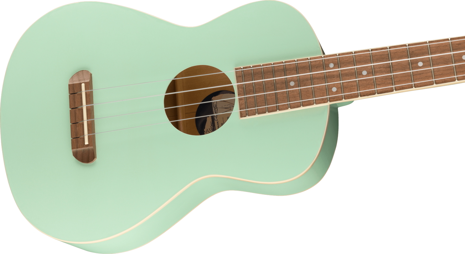 Avalon Tenor Ukulele, Walnut Fingerboard, Surf Green追加画像 Avalon Tenor Ukulele, Walnut Fingerboard, Surf Green追加画像