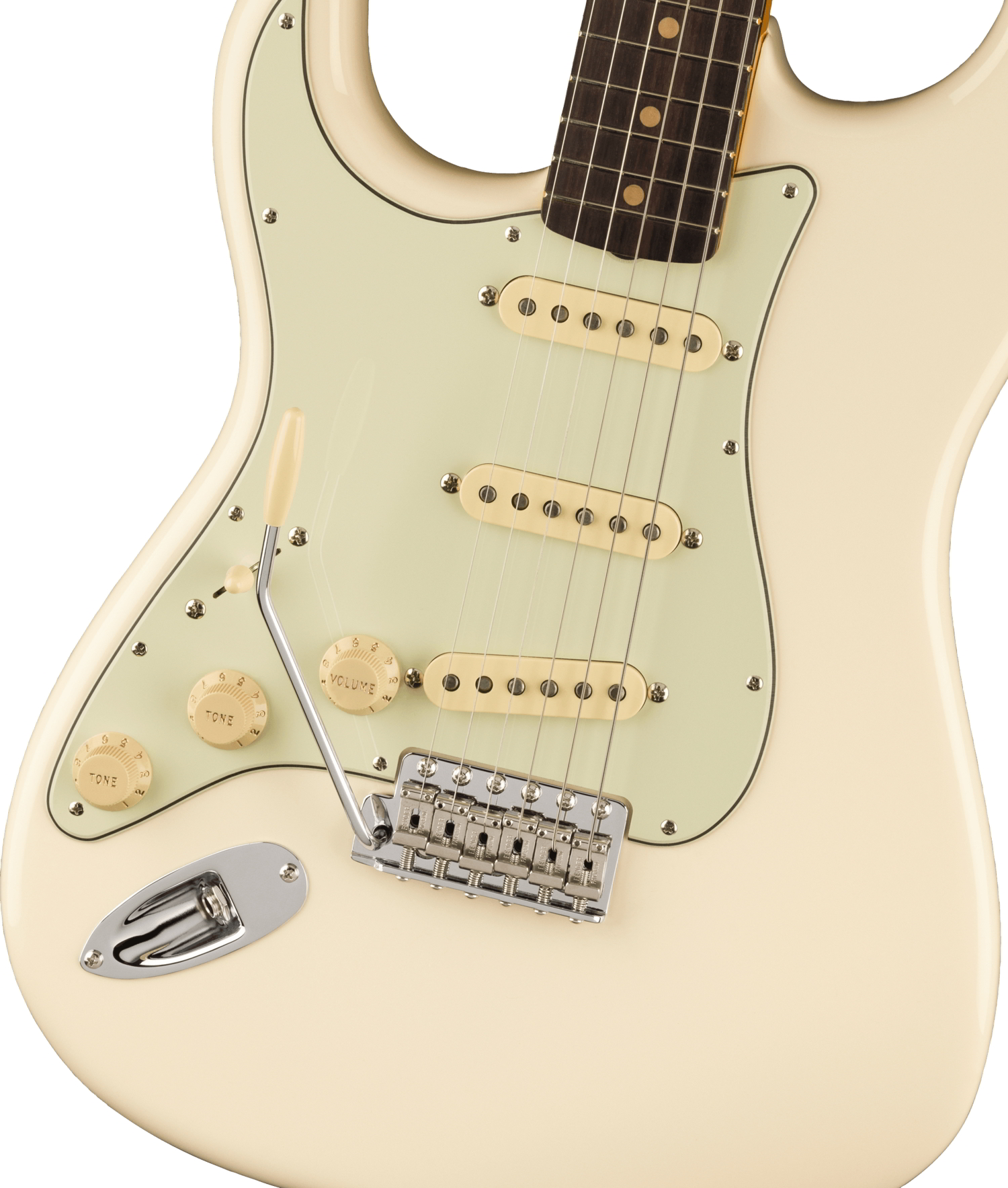 American Vintage II 1961 Stratocaster® Left-Hand, Rosewood Fingerboard, Olympic White追加画像 American Vintage II 1961 Stratocaster® Left-Hand, Rosewood Fingerboard, Olympic White追加画像