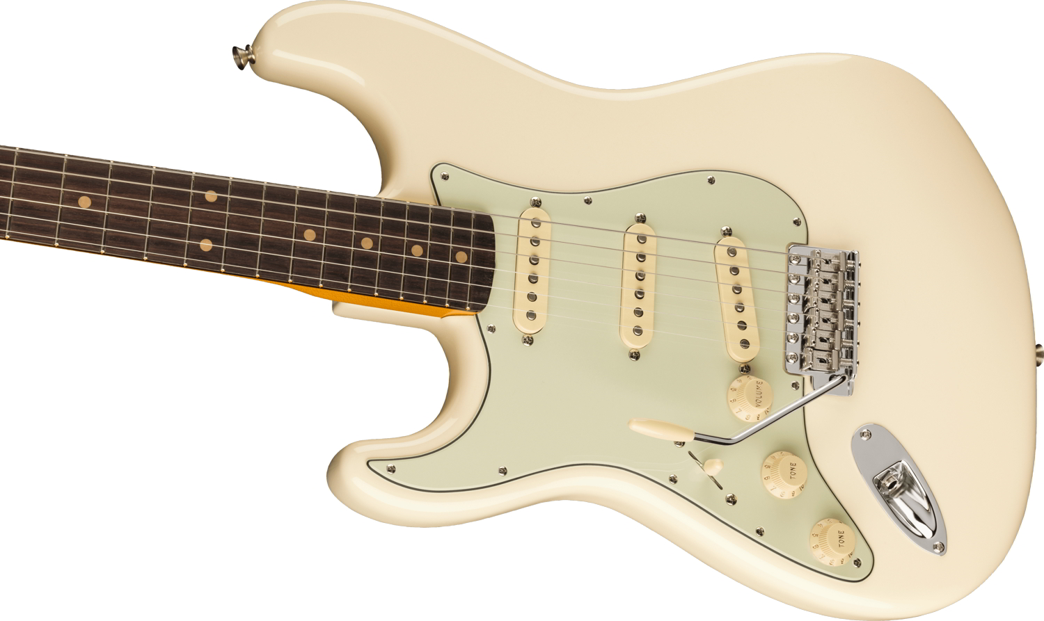 American Vintage II 1961 Stratocaster® Left-Hand, Rosewood Fingerboard, Olympic White追加画像 American Vintage II 1961 Stratocaster® Left-Hand, Rosewood Fingerboard, Olympic White追加画像