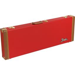 Fender-Classic Series Wood Case - Strat®/Tele®, Fiesta Red