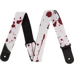 Jackson-ストラップJackson® Splatter Strap, White and Red, 2"