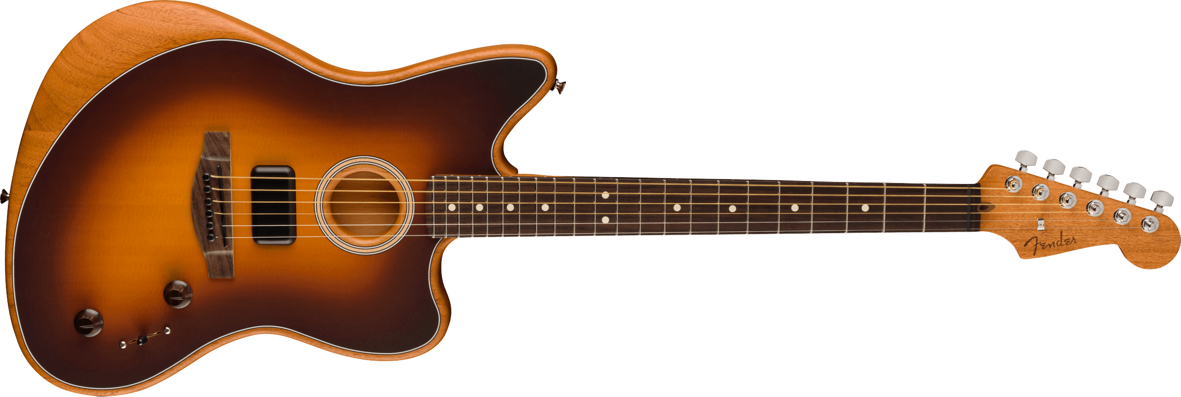 Acoustasonic® Player Jazzmaster®, Rosewood Fingerboard, 2-Color Sunburst追加画像 Acoustasonic® Player Jazzmaster®, Rosewood Fingerboard, 2-Color Sunburst追加画像