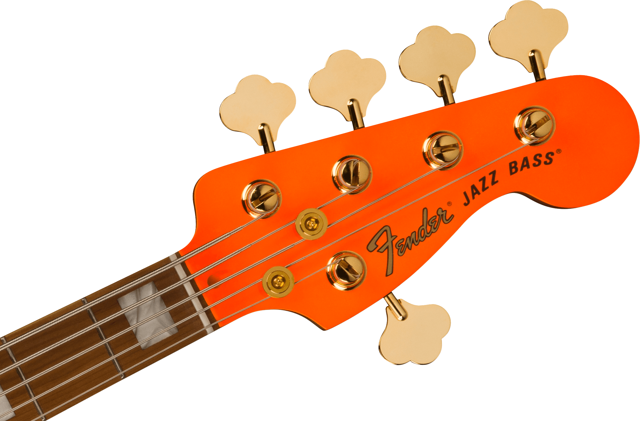 MonoNeon Jazz Bass® V, Maple Fingerboard, Neon Yellowヘッド画像 MonoNeon Jazz Bass® V, Maple Fingerboard, Neon Yellowヘッド画像