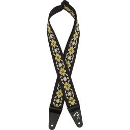 Fender-ストラップPasadena Woven Strap, Yellow Clover, 2"