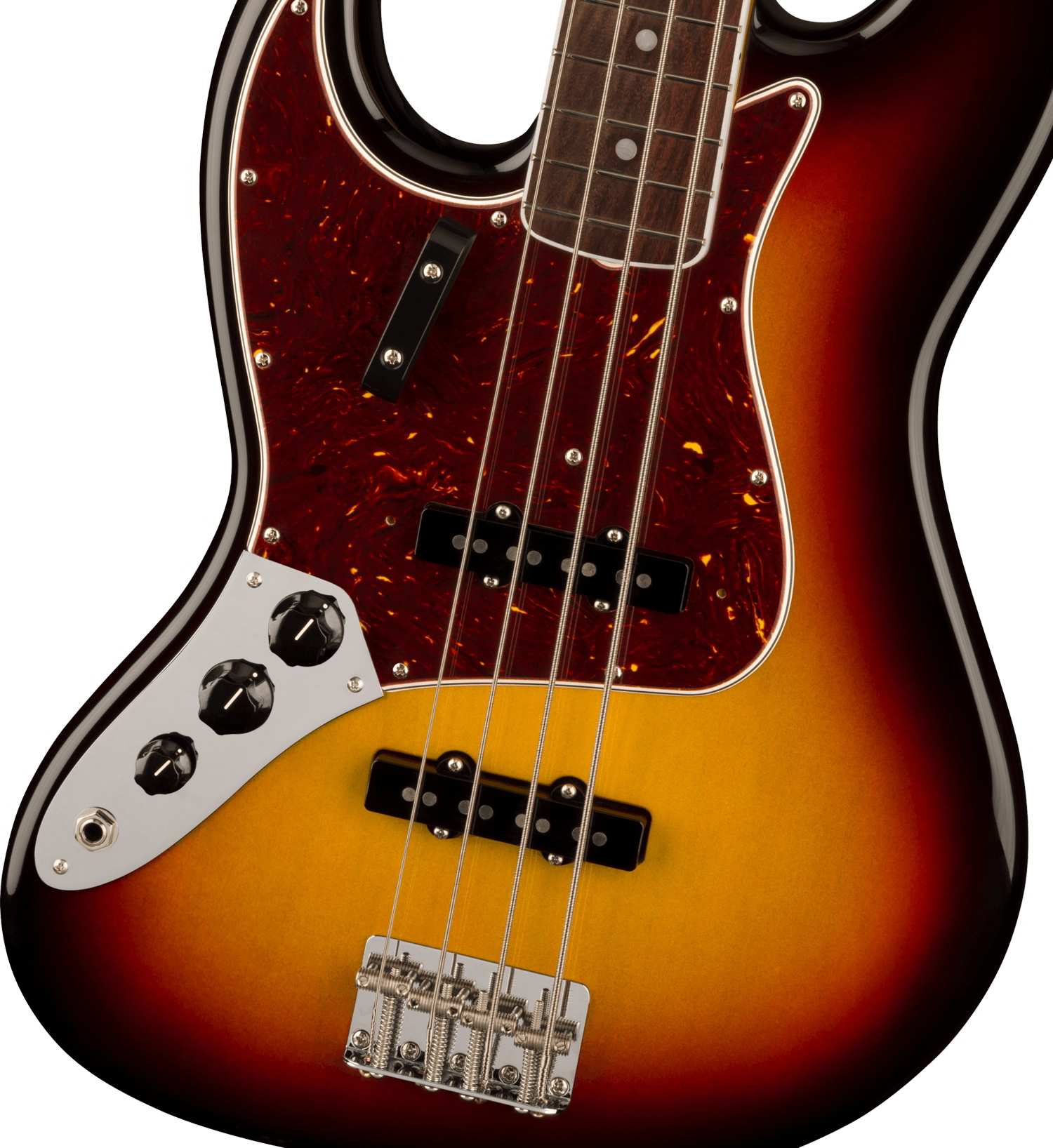 American Vintage II 1966 Jazz Bass® Left-Hand, Rosewood Fingerboard, 3-Color Sunburst追加画像 American Vintage II 1966 Jazz Bass® Left-Hand, Rosewood Fingerboard, 3-Color Sunburst追加画像