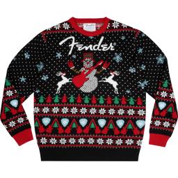 Fender® Ugly Christmas Sweater, Black, Lサムネイル