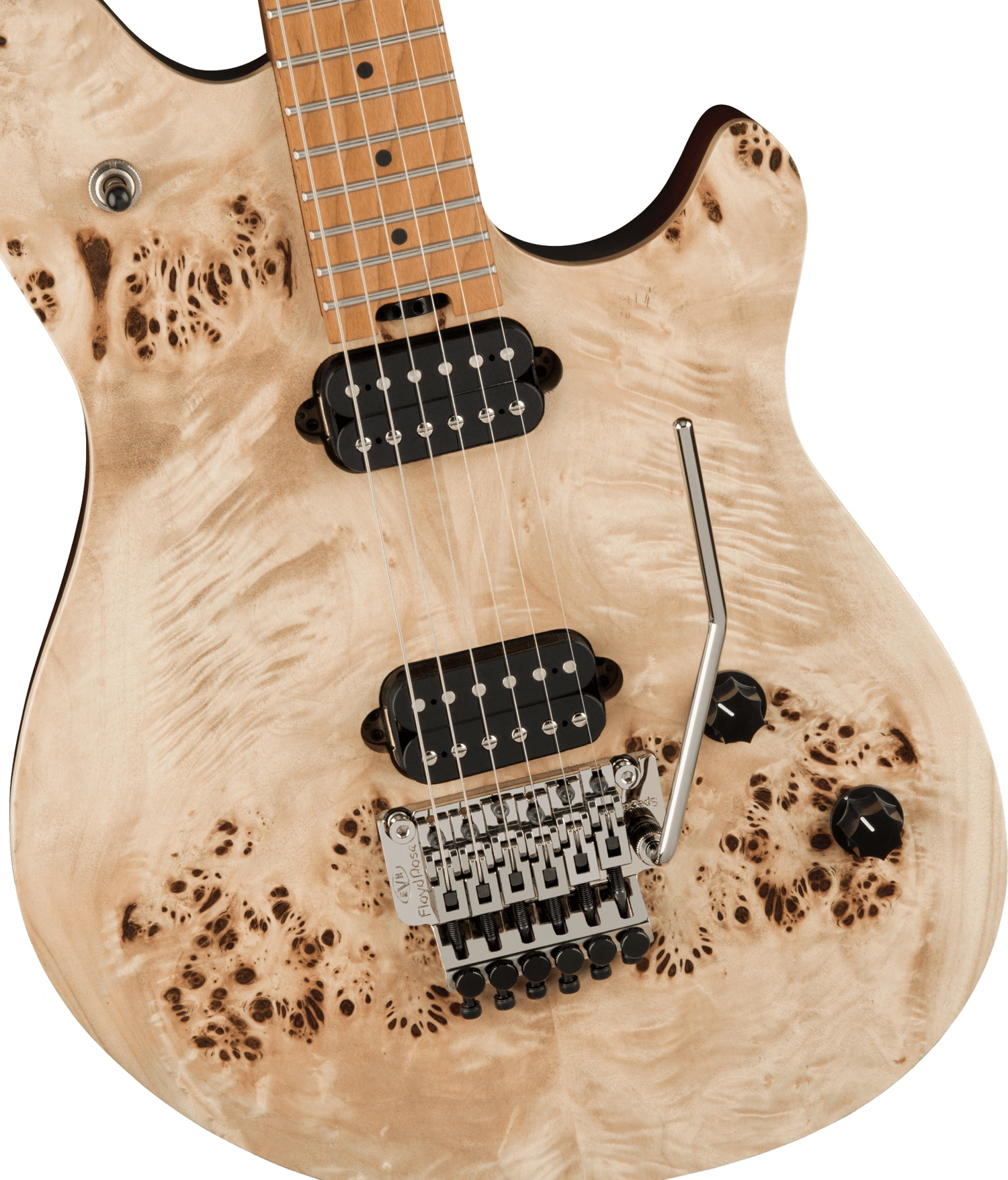 Wolfgang® WG Standard Exotic Poplar Burl, Baked Maple Fingerboard, Natural追加画像 Wolfgang® WG Standard Exotic Poplar Burl, Baked Maple Fingerboard, Natural追加画像