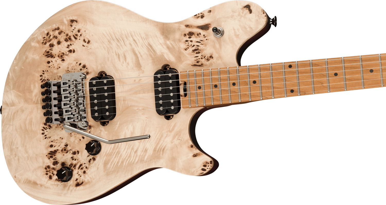 Wolfgang® WG Standard Exotic Poplar Burl, Baked Maple Fingerboard, Natural追加画像 Wolfgang® WG Standard Exotic Poplar Burl, Baked Maple Fingerboard, Natural追加画像