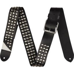 Jackson-ストラップJackson® Stud Leather Strap, Black, 2.5"