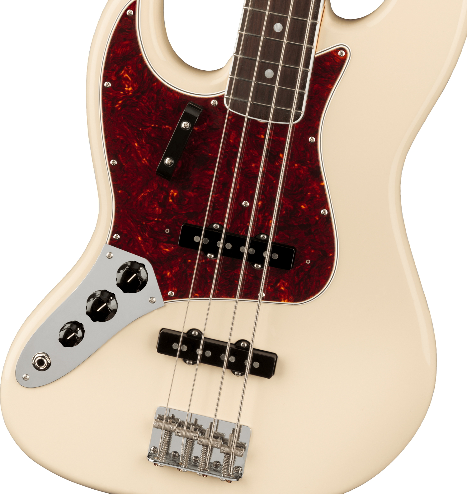 American Vintage II 1966 Jazz Bass® Left-Hand, Rosewood Fingerboard, Olympic White追加画像 American Vintage II 1966 Jazz Bass® Left-Hand, Rosewood Fingerboard, Olympic White追加画像