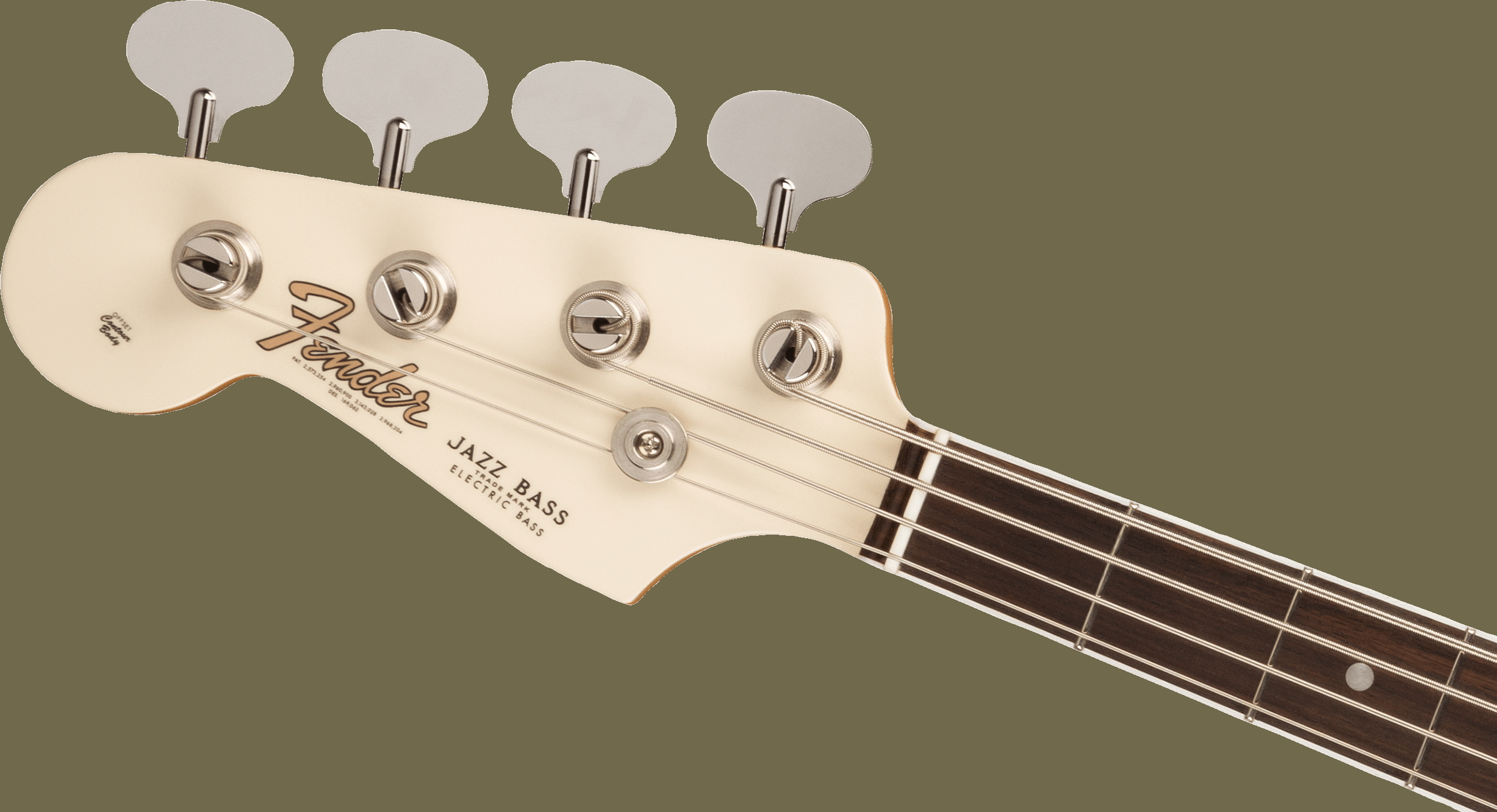 American Vintage II 1966 Jazz Bass® Left-Hand, Rosewood Fingerboard, Olympic White追加画像 American Vintage II 1966 Jazz Bass® Left-Hand, Rosewood Fingerboard, Olympic White追加画像