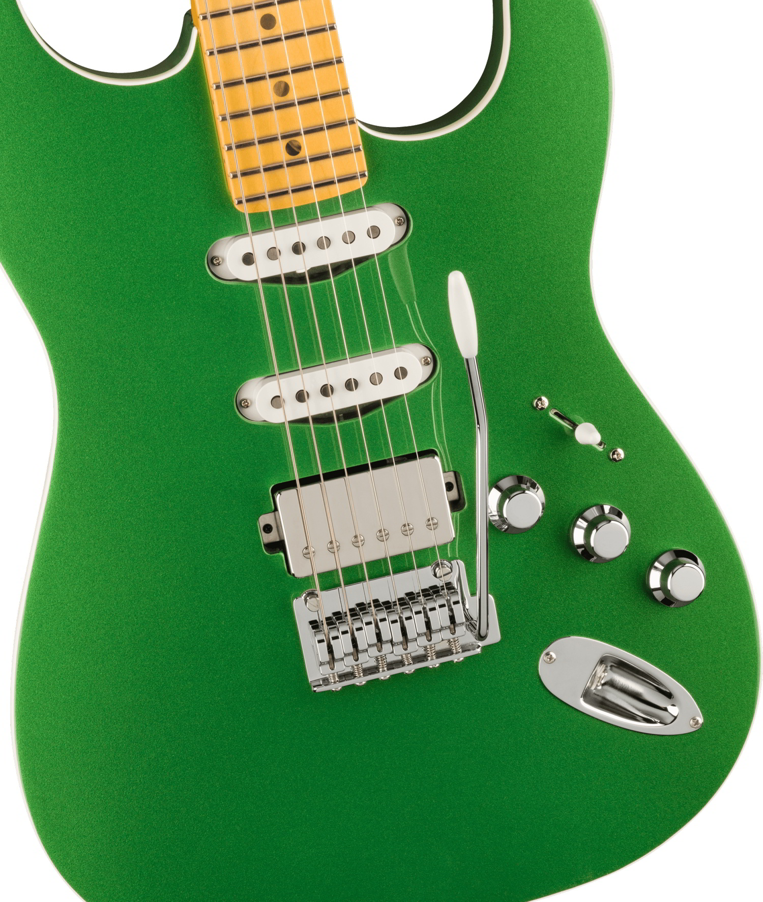 Aerodyne Special Stratocaster® HSS, Maple Fingerboard, Speed Green Metallic追加画像