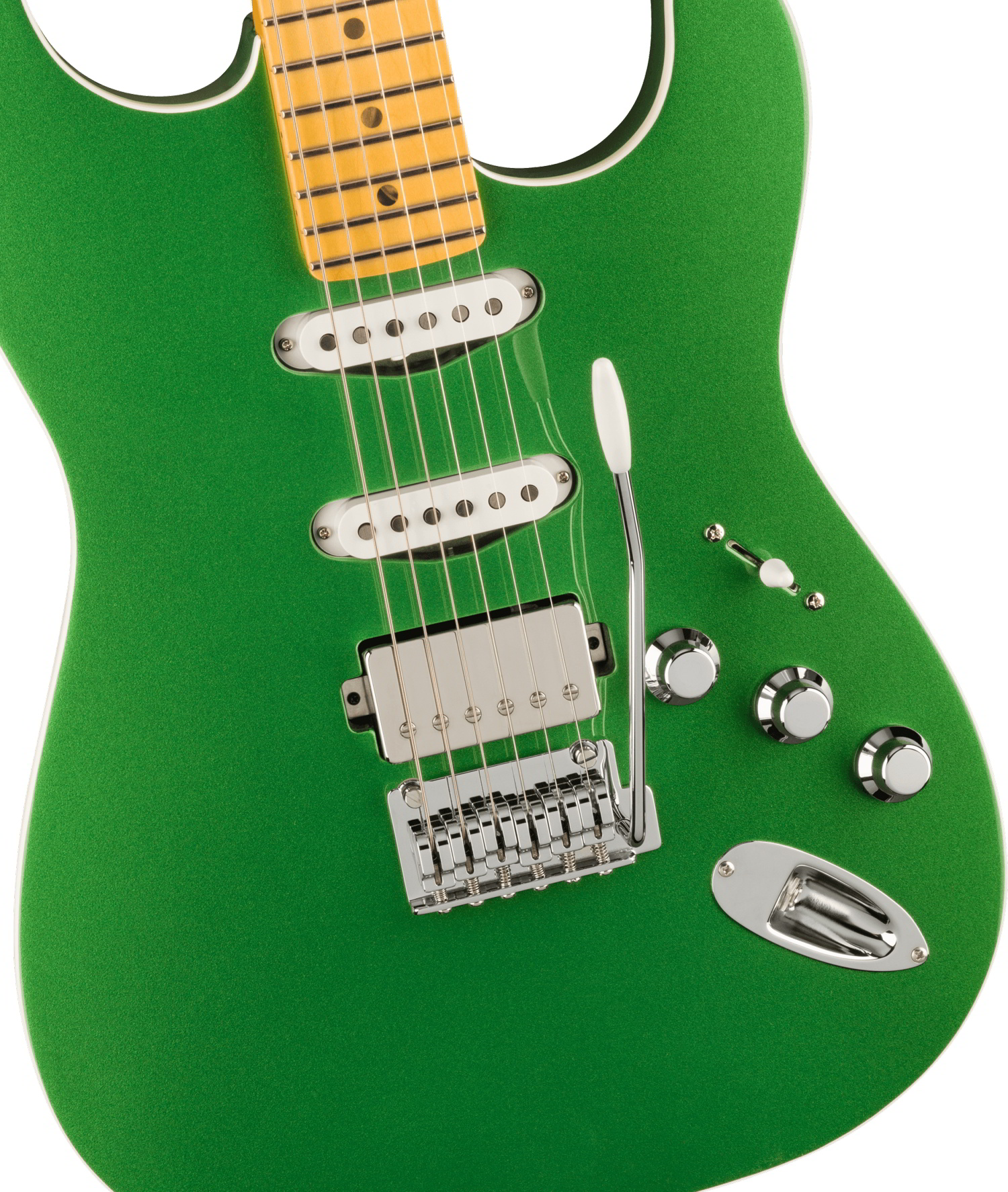 Aerodyne Special Stratocaster® HSS, Maple Fingerboard, Speed Green Metallic追加画像 Aerodyne Special Stratocaster® HSS, Maple Fingerboard, Speed Green Metallic追加画像