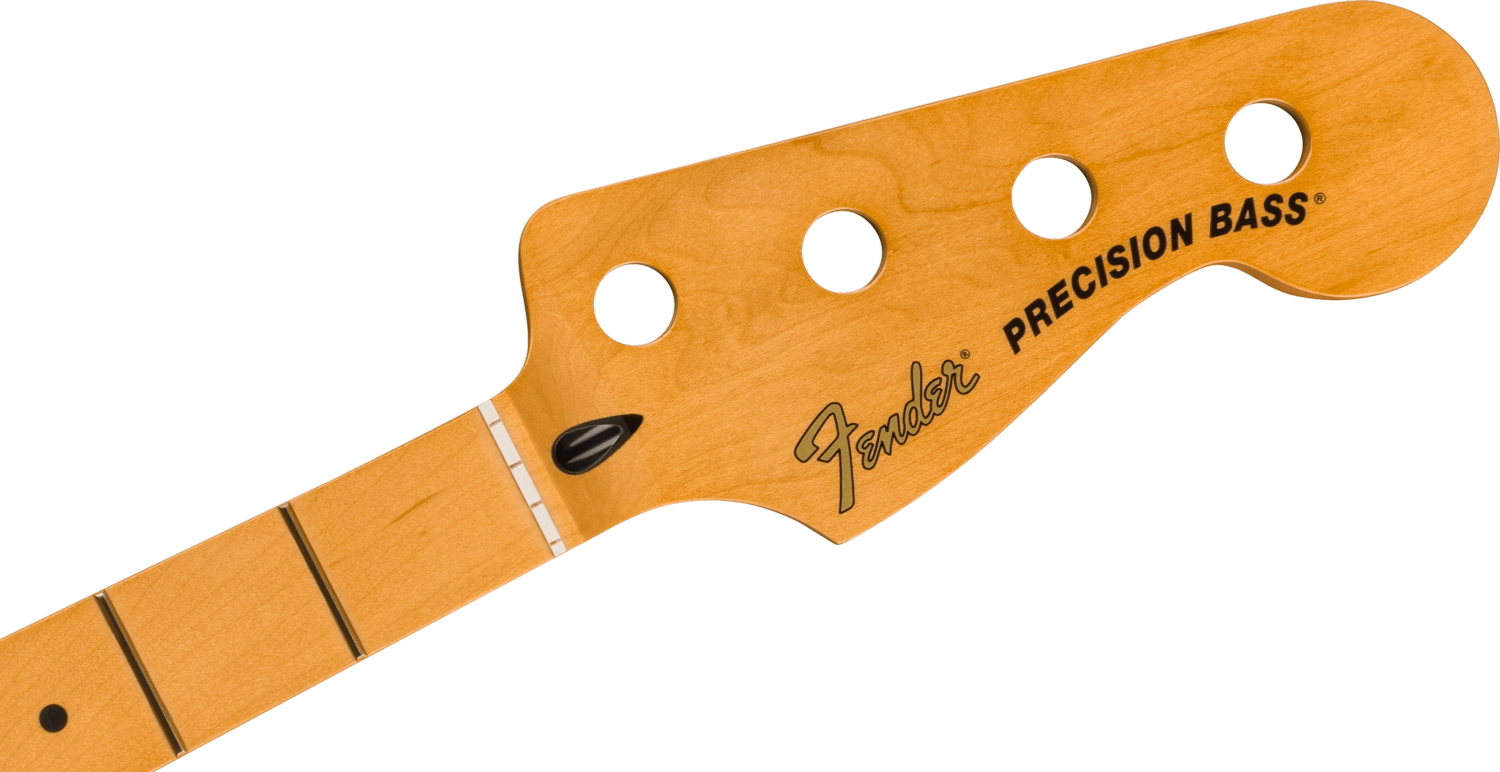 Precision to Jazz Bass Conversion Neck, 20 Med Jumbo Frets, 12" Radius, Maple追加画像 Precision to Jazz Bass Conversion Neck, 20 Med Jumbo Frets, 12" Radius, Maple追加画像