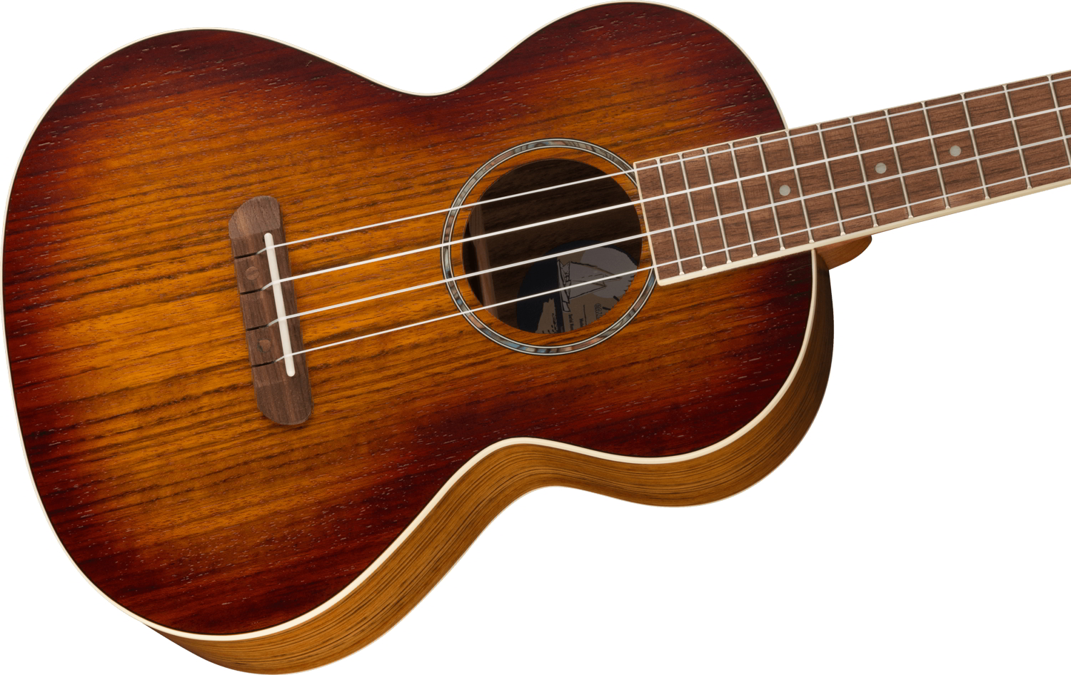 Rincon Tenor Ukulele, Walnut Fingerboard, Aged Cognac Burst追加画像 Rincon Tenor Ukulele, Walnut Fingerboard, Aged Cognac Burst追加画像