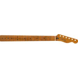 Fender-ネック50's Modified Esquire Neck, 22 Narrow Tall Frets, 9.5", U Shape, Roasted Maple