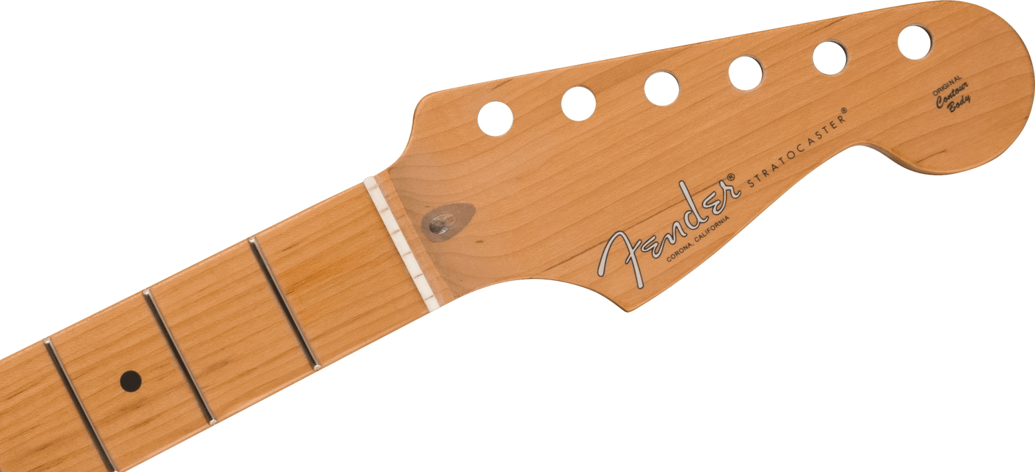 American Pro II Strat Neck, 22 Narrow Tall Frets, 9.5", Roasted Maple追加画像 American Pro II Strat Neck, 22 Narrow Tall Frets, 9.5", Roasted Maple追加画像