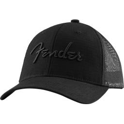 Fender-キャップFender® Snap Back Pick Holder Hat, Black