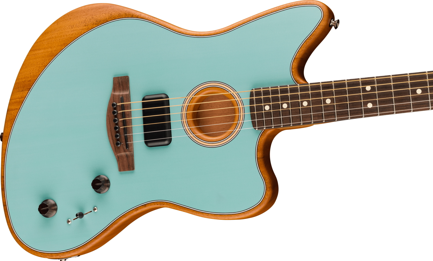 Acoustasonic® Player Jazzmaster®, Rosewood Fingerboard, Ice Blue追加画像 Acoustasonic® Player Jazzmaster®, Rosewood Fingerboard, Ice Blue追加画像
