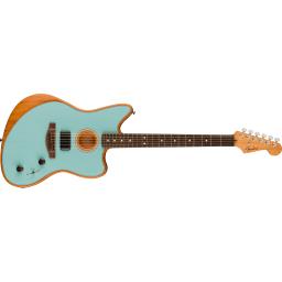 Fender-アコースティックギターAcoustasonic® Player Jazzmaster®, Rosewood Fingerboard, Ice Blue