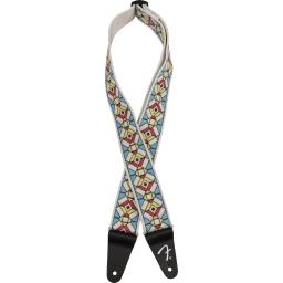Fender-ストラップPasadena Woven Strap, Cathedral, 2"