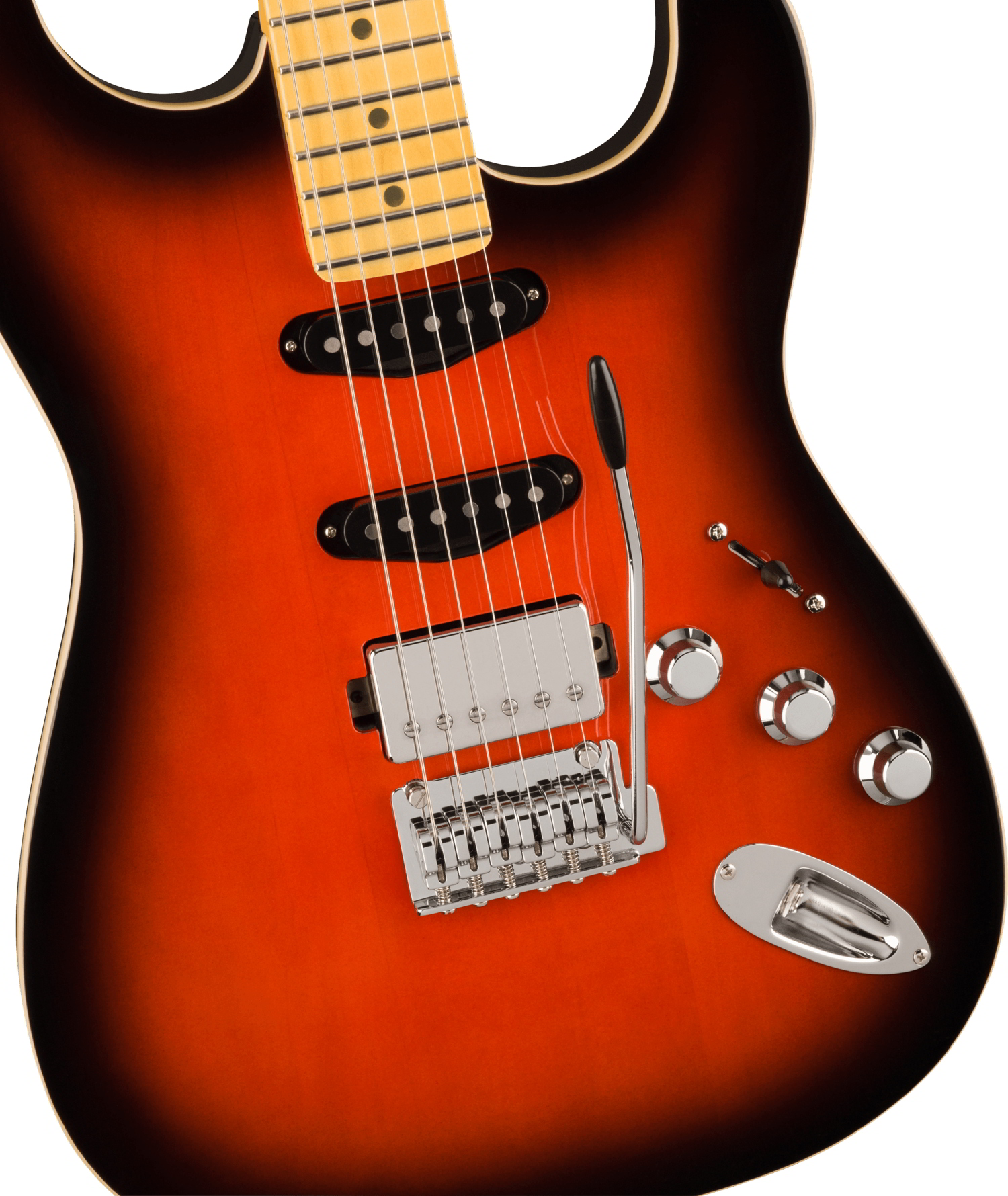 Aerodyne Special Stratocaster® HSS, Maple Fingerboard, Hot Rod Burst追加画像